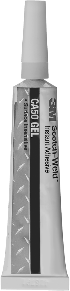 Anında Yapışan Yapıştırıcı, 3M CA50, 0,7 FL. oz. Tüp