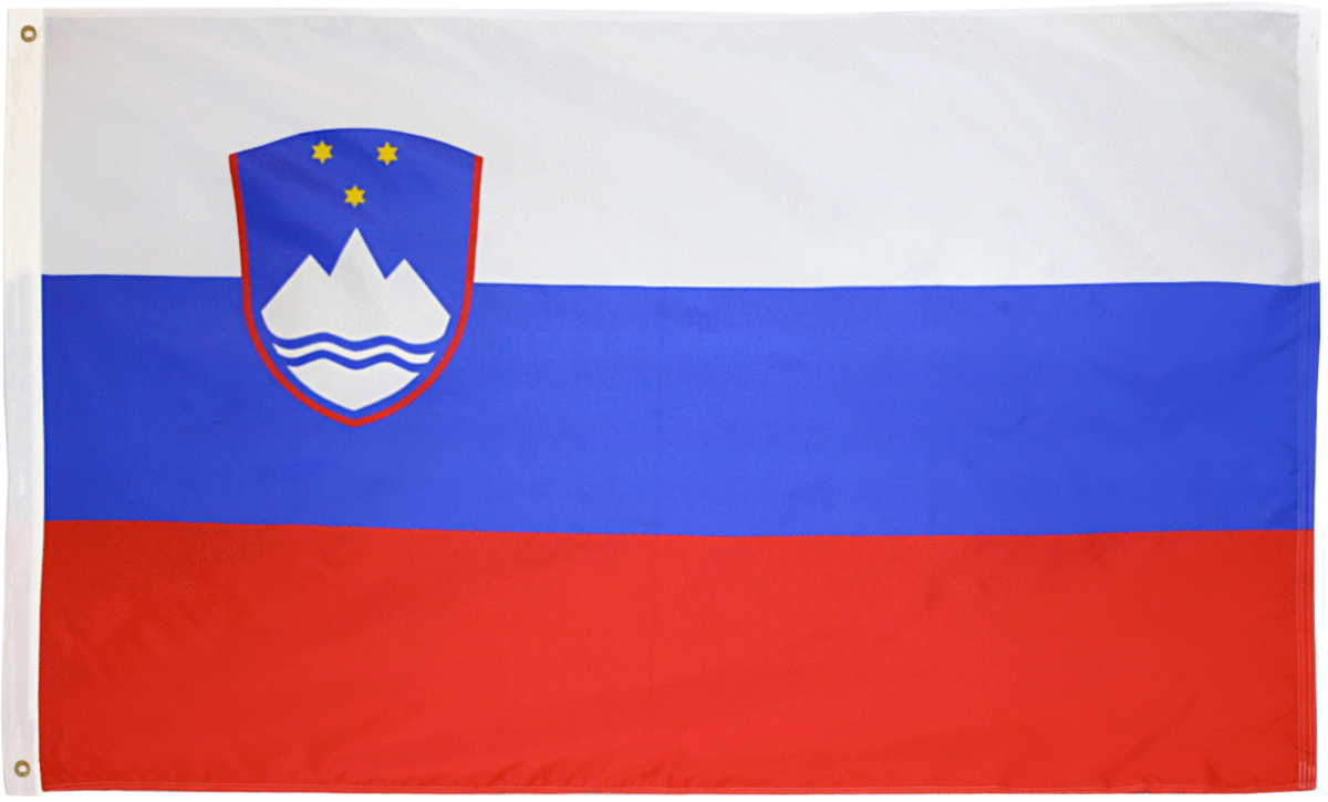 Slovenya Ulusal Bayrağı, 3 Feet x 5 Feet
