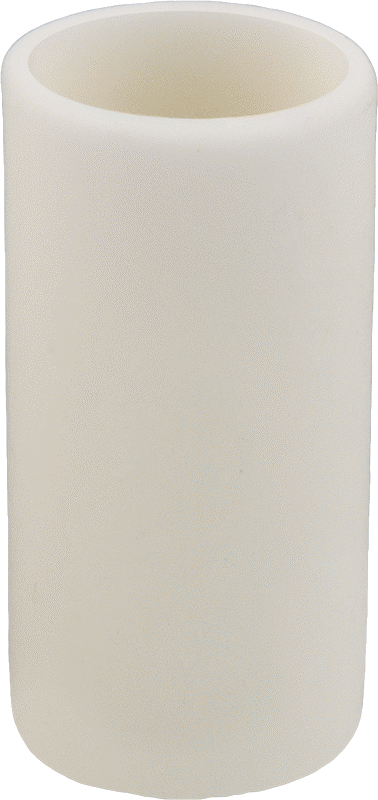 Yüksek Saflıkta Alümina Pota, 2 ml/0,07 FL oz Kapasite, 1/2" Çap