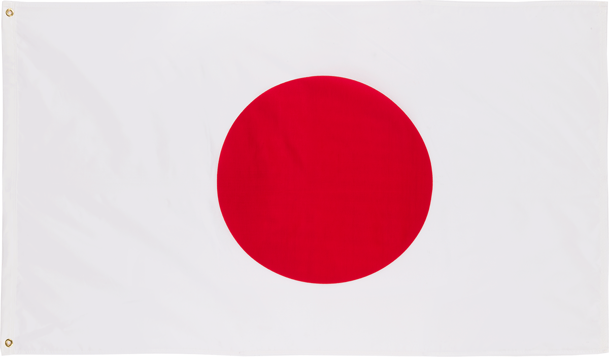 Japonya Ulusal Bayrağı, 4 Feet x 6 Feet