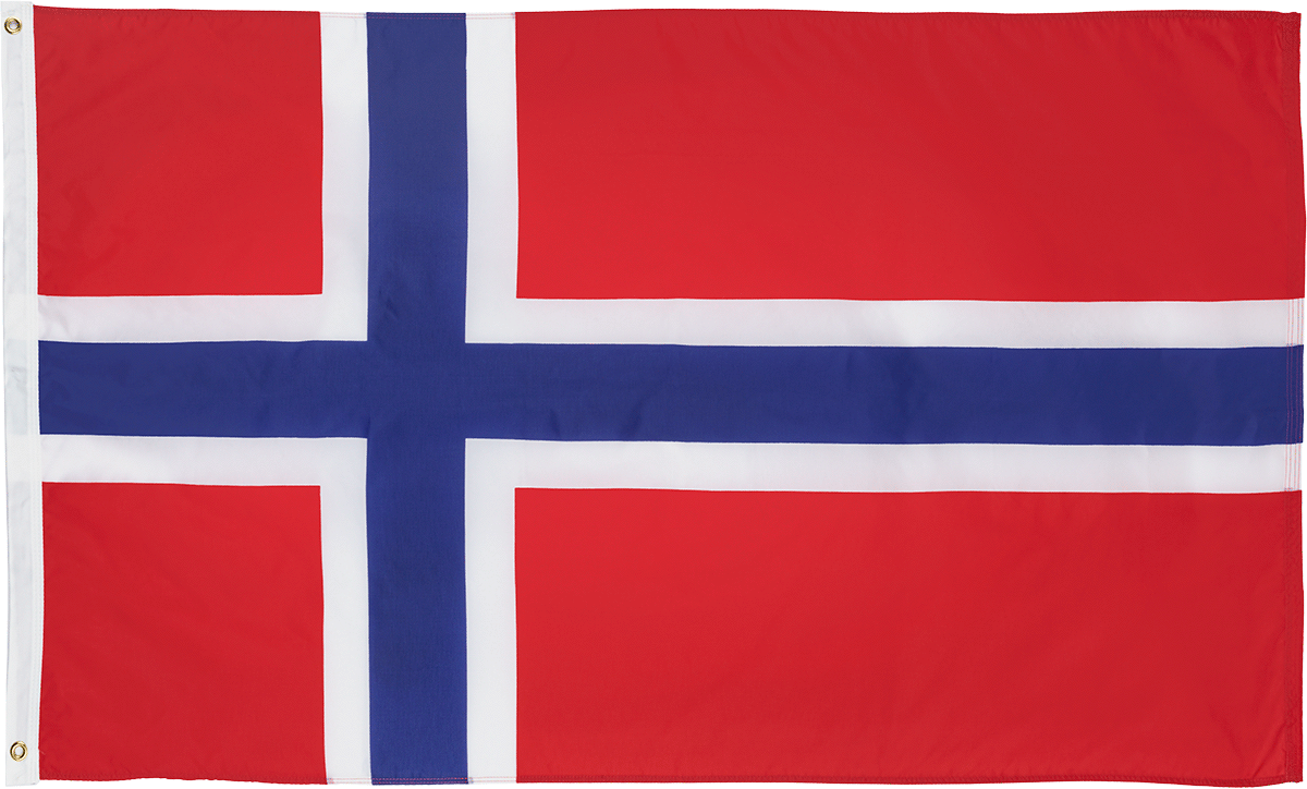 Norveç Ulusal Bayrağı, 3 Feet x 5 Feet