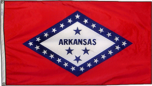 Arkansas Eyalet Bayrağı, 3 Feet x 5 Feet
