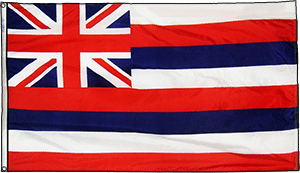 Hawaii Eyalet Bayrağı, 4 Feet x 6 Feet
