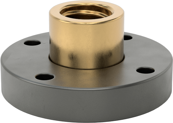 Hassas Flanş Somunu, M20 x 4 mm Kılavuz Vida Dişi