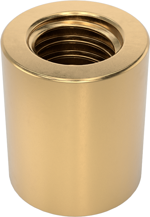 Kılavuz Vida için M20 x 4 mm Dişli Hassas Yuvarlak Somun