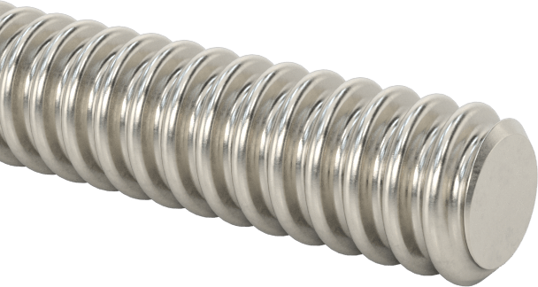 Kurşun Vida, Ultra Hassas, 303 Paslanmaz Çelik, M2 x 0,5 mm Diş, 50 mm Uzunluk