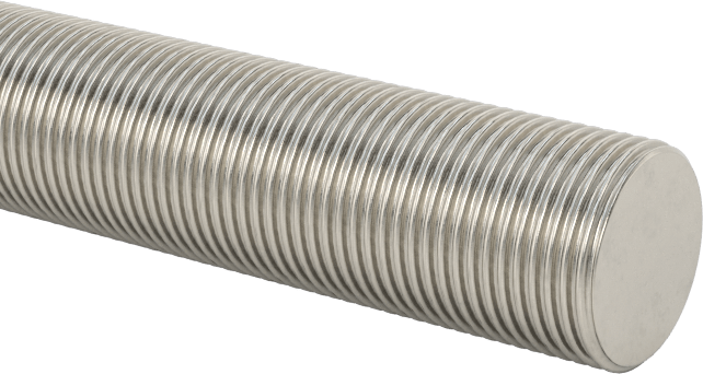 Kurşun Vida, Ultra Hassas, 303 Paslanmaz Çelik, M4 x 0,3 mm Diş, 150 mm Uzunluk