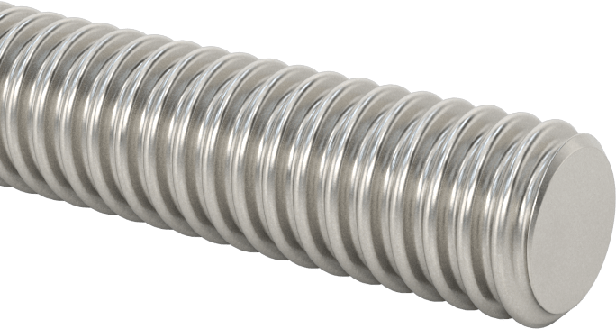 Kurşun Vida, Ultra Hassas, Alaşımlı Çelik, M8 x 1,5 mm Diş, 200 mm Uzunluk