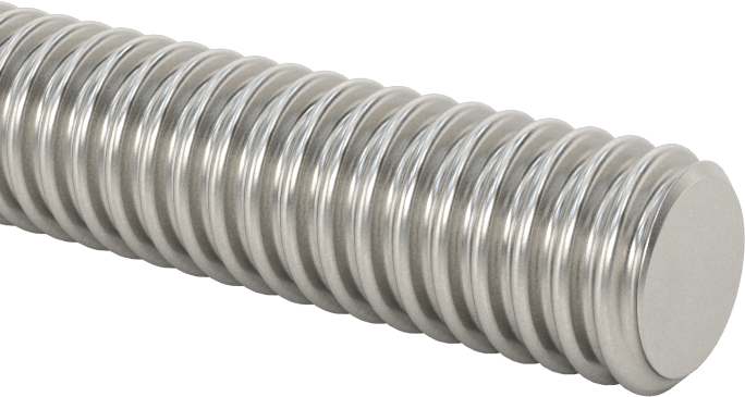Kurşun Vida, Ultra Hassas, Alaşımlı Çelik, M8 x 1,5 mm Diş, 300 mm Uzunluk
