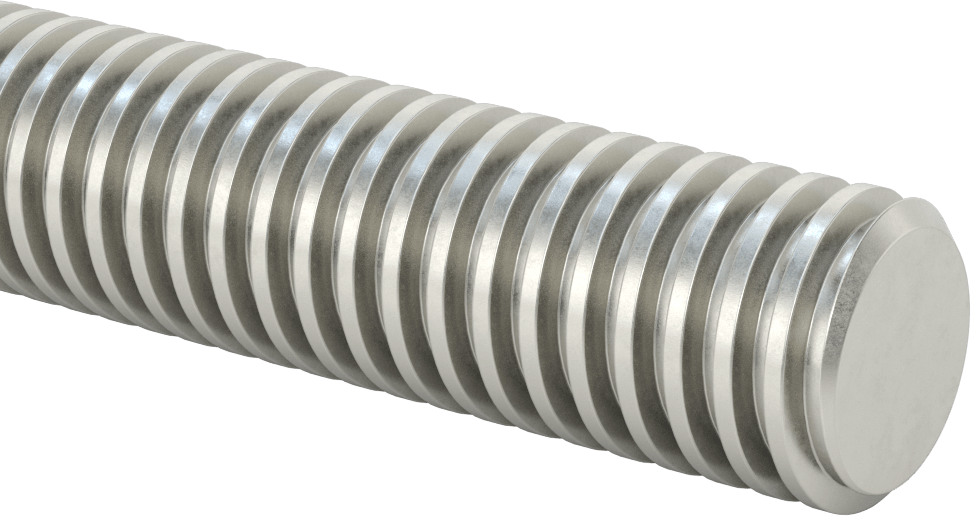 Kurşun Vida, Hassas, M40 x 7 mm Diş, 1000 mm Uzunluk