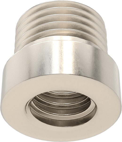 Kılavuz Vida için M10 x 2 mm Dişli Hassas Somun