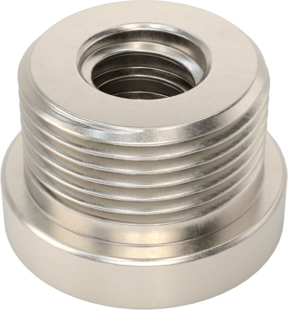 Kılavuz Vida için M12 x 3 mm Dişli Hassas Somun