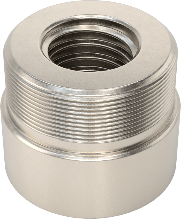 Kılavuz Vida için M28 x 5 mm Dişli Hassas Somun