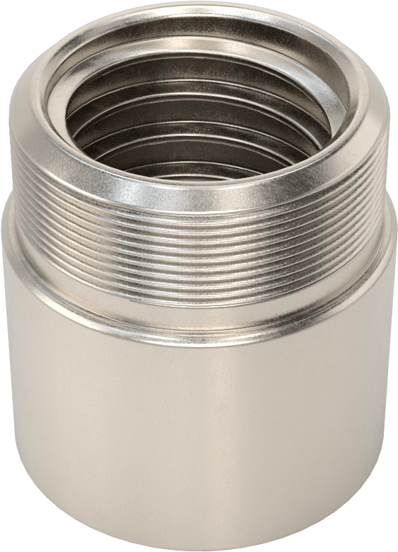 Kılavuz Vida için M40 x 7 mm Dişli Hassas Somun
