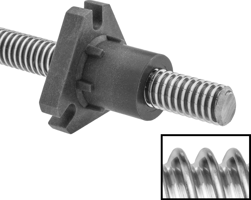 Kılavuz Vida için M4 x 0,3 mm Dişli Flanş Somunu
