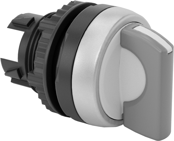 22 mm Panele Monte Plastik Aktüatör, 7/8" Uzun Kol, 2 Konum, Anlık