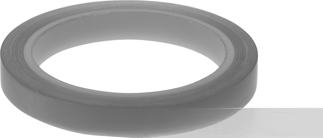 Düşük Sürtünmeli FEP Bant, Şeffaf Teflon® FEP Plastik, 1/2" Genişlik, 108 Fit Uzunluk
