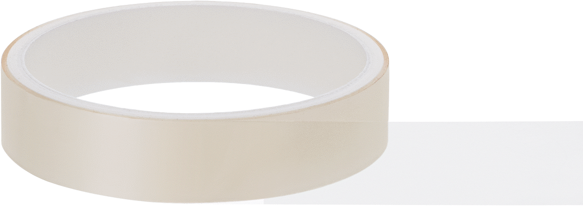 Düşük Sürtünmeli FEP Bant, Şeffaf Teflon® FEP Plastik, 3/4" Genişlik, 15 Fit Uzunluk