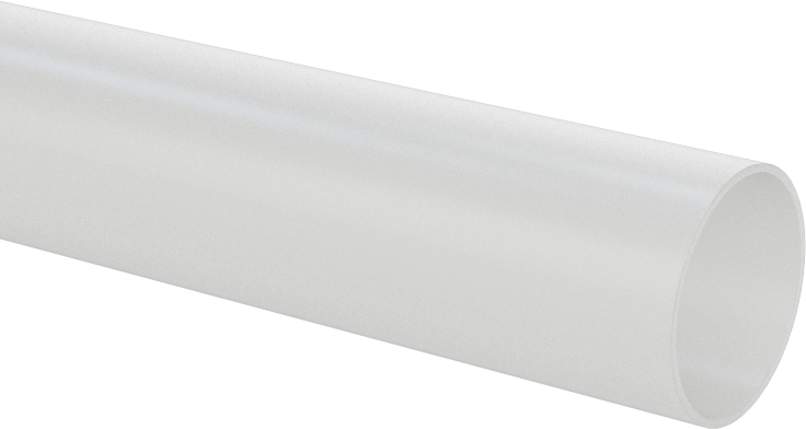 Yüksek Sıcaklık Isıyla Daralan PTFE Boru, 2 AWG için, 0,43" Daralma Öncesi İç Çap, 4 Fit Uzunluk