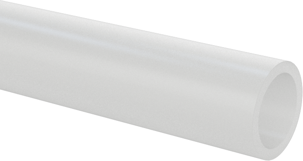 Yüksek Sıcaklık Isıyla Daralan PTFE Boru, 26 AWG için, Büzülmeden Önce 0,05 inç İç Çap, 4 Fit Uzunluk
