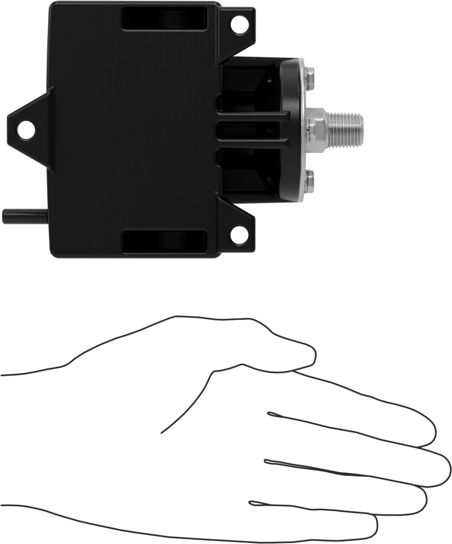 Sıfırlanabilir Basınç Şalteri, Dijital Ekranlı, 24 V DC Giriş, 10-200 PSI Ayar Noktası