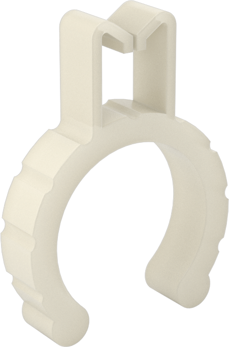 Kablo Tutucular, Takılabilir, Naylon, 1-1/8“ Uzunluk x 1/4” Genişlik x 1-7/16" Yükseklik