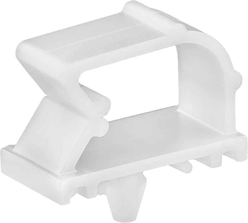 Kablo Tutucular, İtme, Naylon, 1-1/2“ Uzunluk x 3/4” Genişlik x 1-3/8" Yükseklik