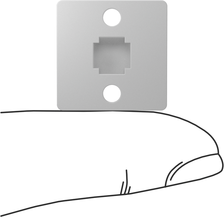 Kablo Bağı Montaj Aparatı, Vidalı, 2-Way, 0,14 inç x 0,05 inç kablo bağı için, Krem