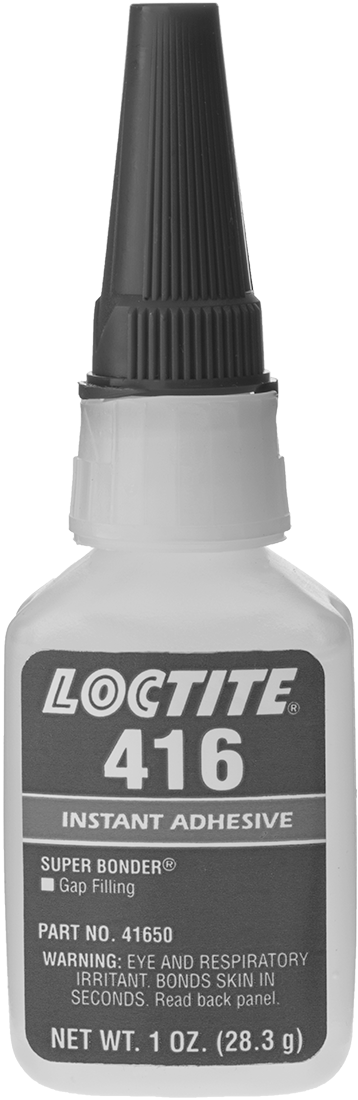 Anında Yapışan Yapıştırıcı, Loctite® 416, 1 FL. oz. Şişe