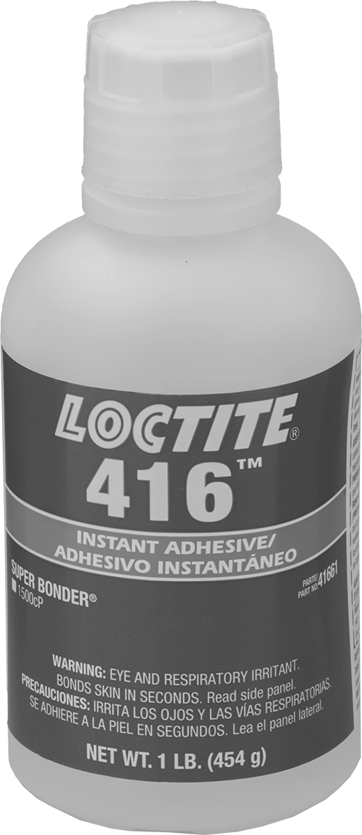 Anında Yapışan Yapıştırıcı, Loctite® 416, 16 FL. oz. Şişe