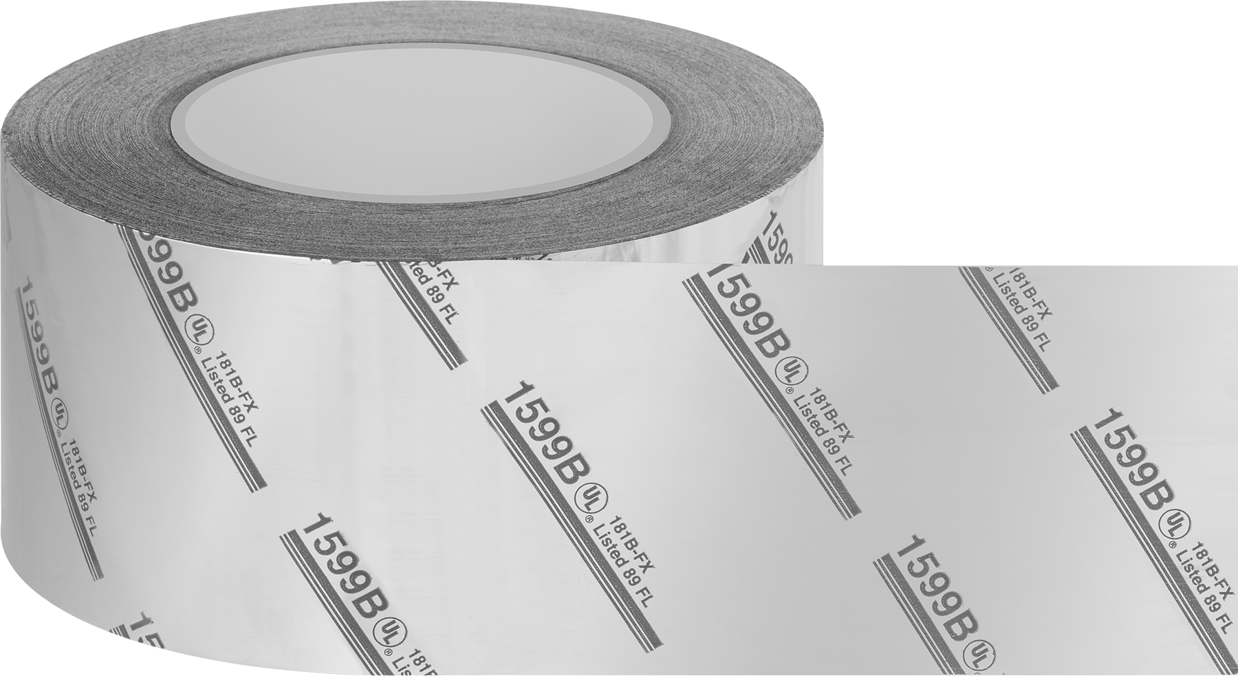 UL 181B-Fx Baskılı HVAC Bandı, 3" Genişlik, 360 Fit Uzunluk