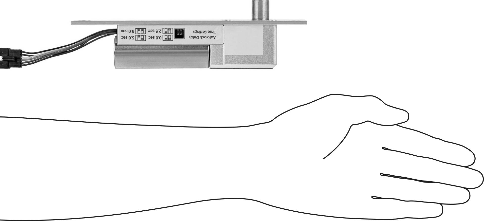 Elektronik Sürgü Kapı Kilidi, Anlık