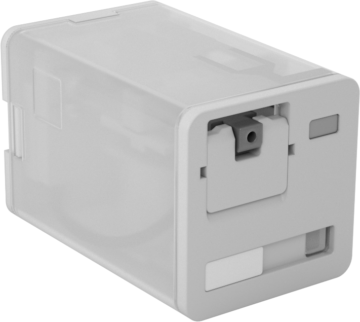 Dairesel Pimli Röle, DPDT, 8 Terminal, 12 V AC Giriş, 250 mA Kontrol Akımı