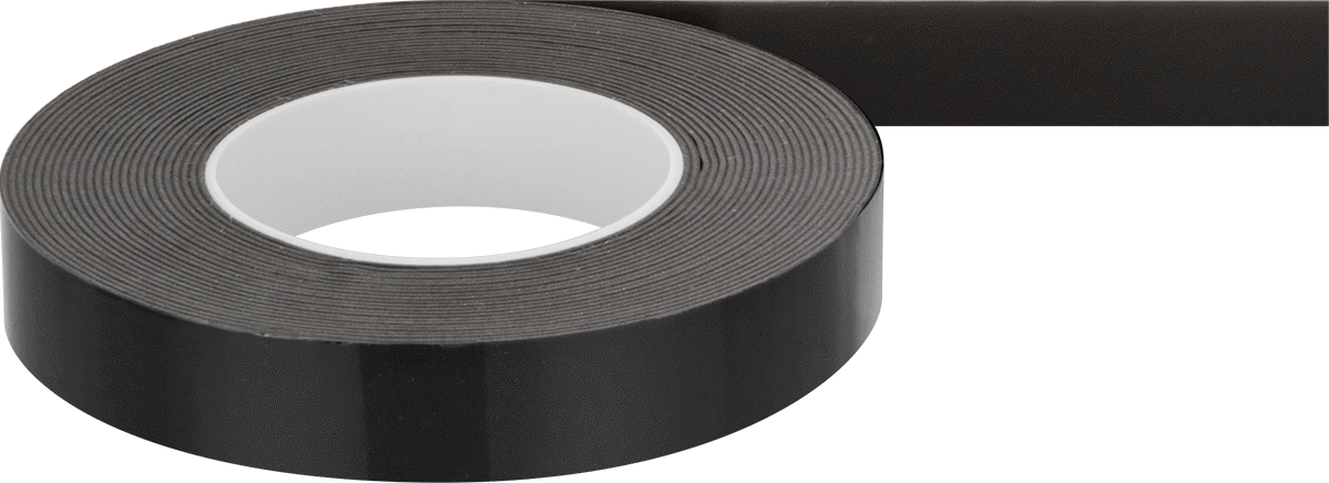 Köpük Montaj Bandı, 3M VHB 4949, 1/2" Genişlik, 15 Fit Uzunluk, Siyah
