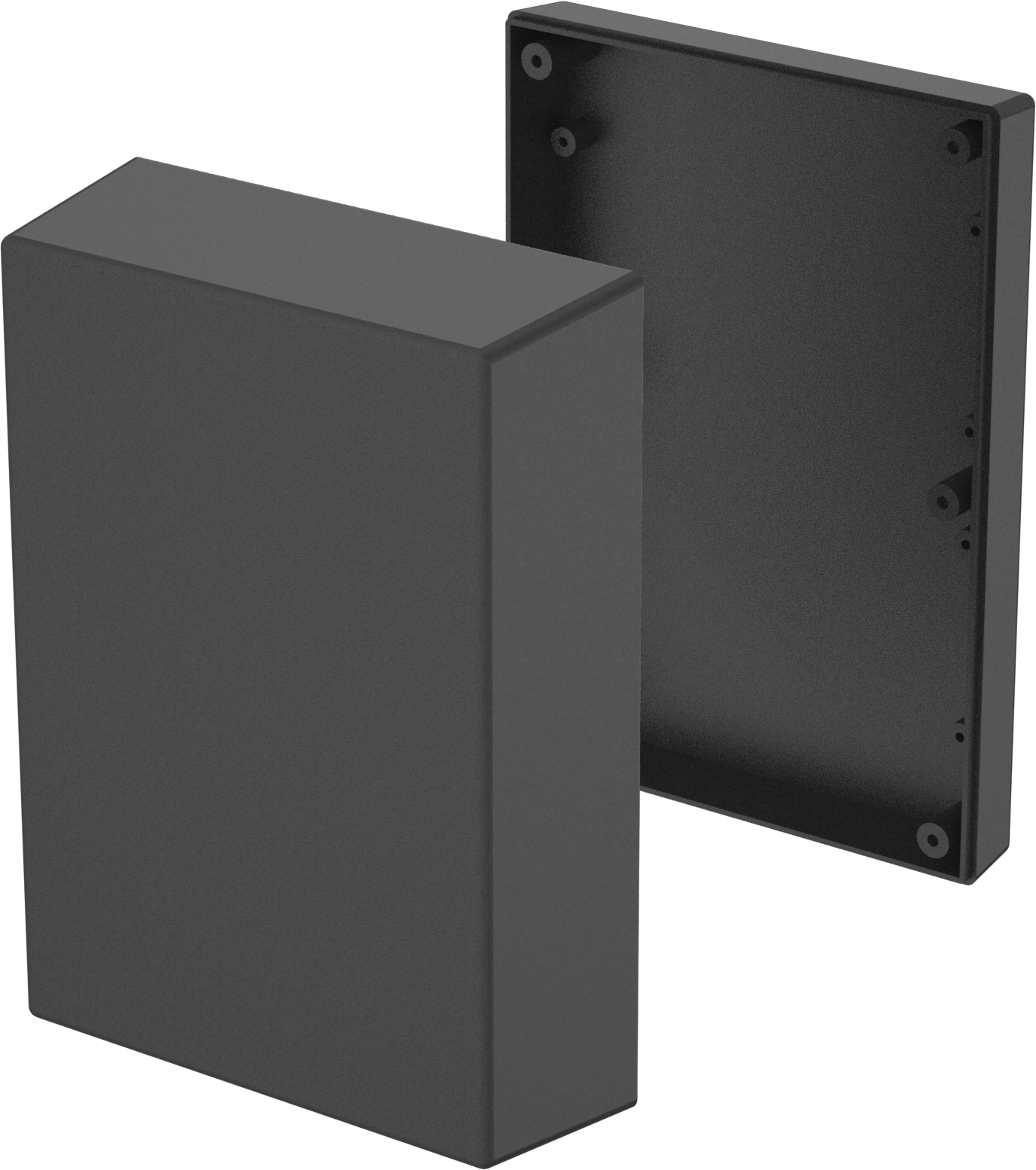 ABS Elektronik Muhafazası, 5“ Genişlik x 7” Yükseklik x 2-1/2" Derinlik