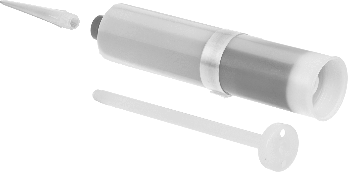 Kendiliğinden Seviye Ayarlı Derin Çatlak Beton Dolgu Maddesi, 1/16" Maksimum Çatlak Genişliği için 10 FL. oz. Kartuş
