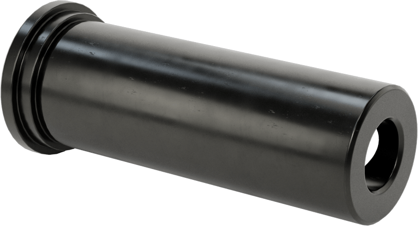 CNC Torna Tezgahları için Torna Takım Tutucu Burcu, 1/2" maksimum şaft çapı için, 1" OD, 1/2" ID