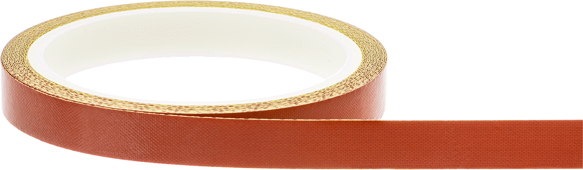 Aşırı Koşullara Dayanıklı Fiberglas Bant, Düşük Sürtünme, 1/2" Genişlik, 15 Fit Uzunluk, 0,006" Kalınlık
