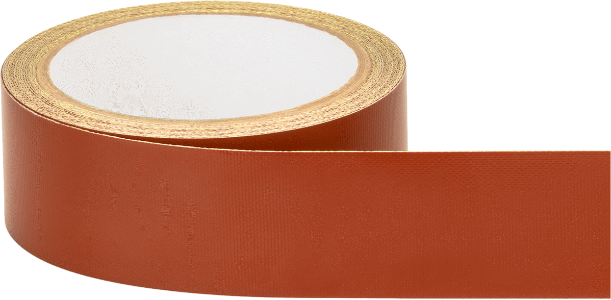 Aşırı Koşullara Dayanıklı Fiberglas Bant, Düşük Sürtünme, 1-1/2" Genişlik, 15 Fit Uzunluk, 0,012" Kalınlık