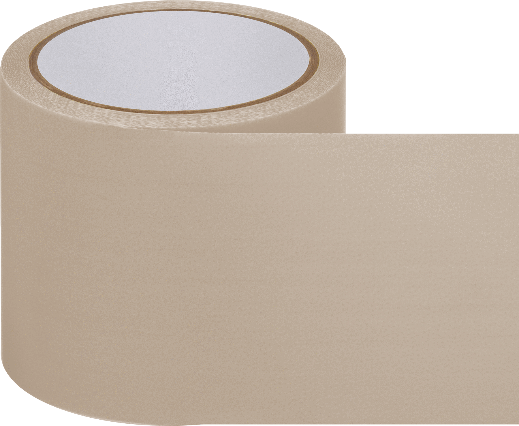 Uyumlu Düşük Sürtünmeli Bant, Teflon® PTFE, 0,007" Kalınlık, 3,5" Genişlik, 15 Fit Uzunluk, Bej