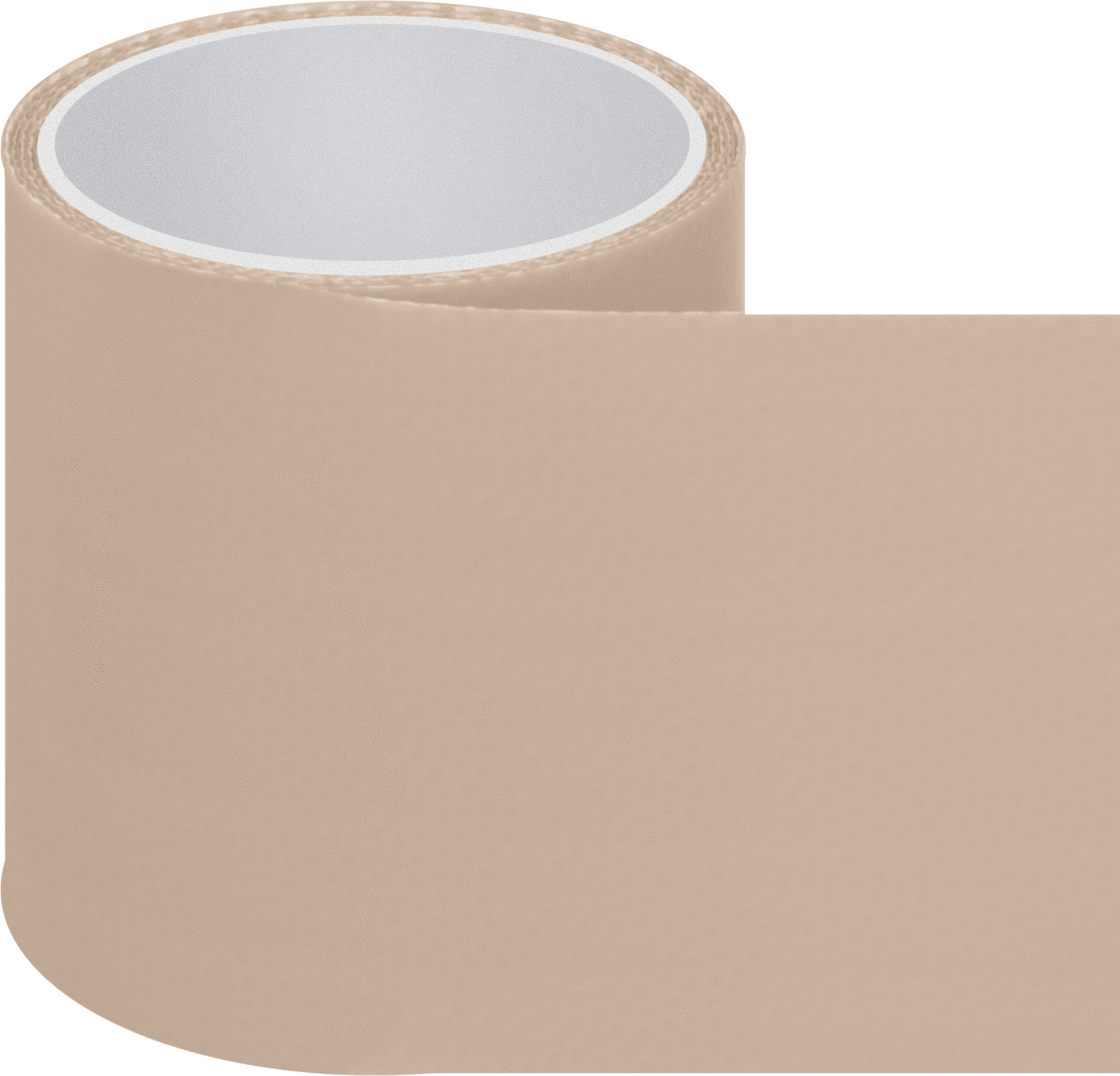 Uyumlu Düşük Sürtünmeli Bant, Teflon® PTFE, 0,005" Kalınlık, 2 inç Genişlik, 3 Fit Uzunluk, Gri