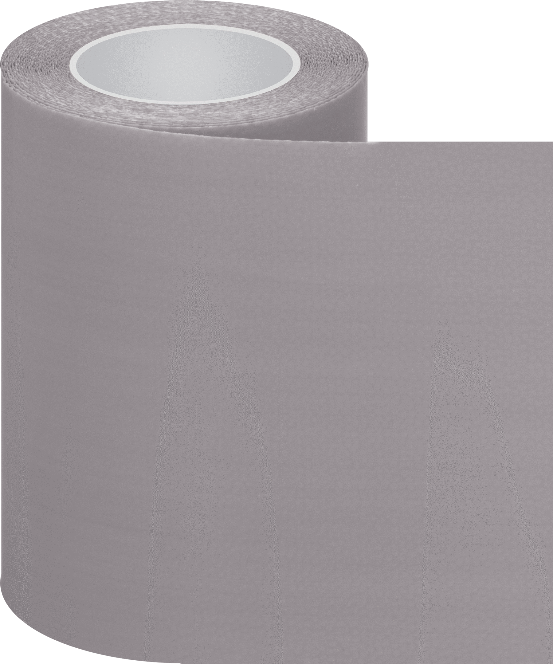 Uyumlu Düşük Sürtünmeli Bant, Teflon® PTFE, 0,012" Kalınlık, 4" Genişlik, 3 Fit Uzunluk, Gri
