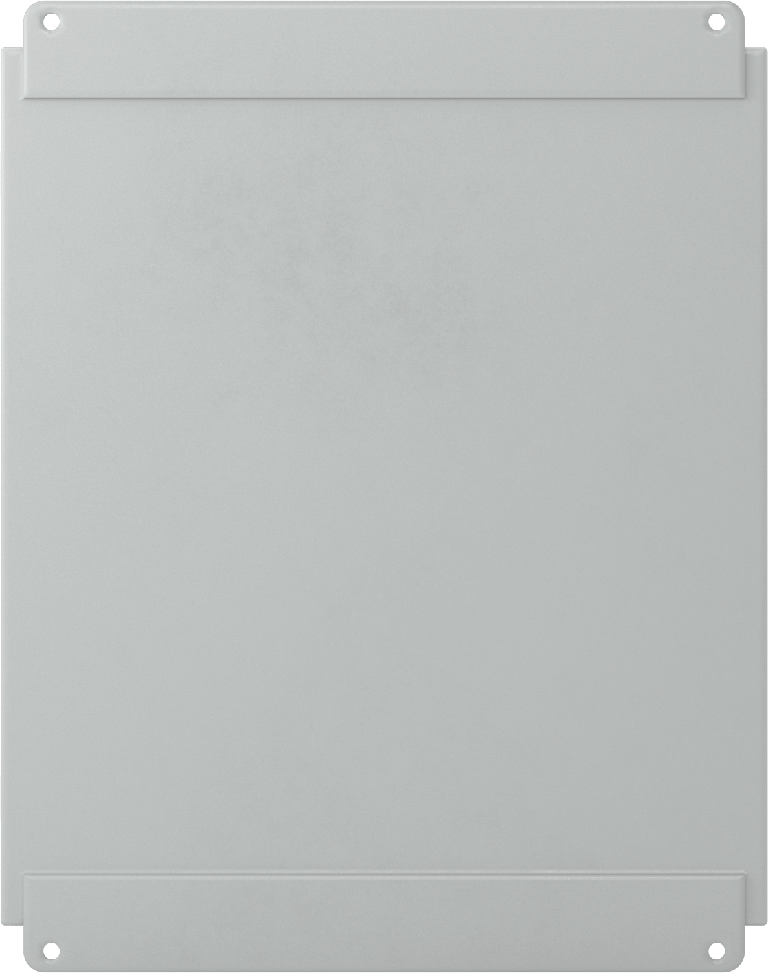 Menteşeli Kapaklı Toz Boyalı Çelik Muhafaza, Toz Geçirmez, Vidalı Kelepçe, 16" x 14" x 10"