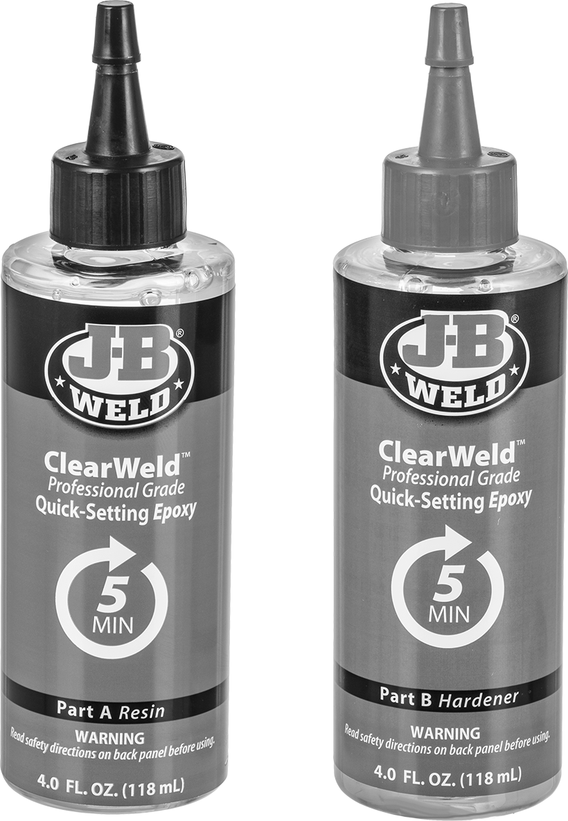 Yapısal Yapıştırıcı, Su Geçirmez Epoksi, J-B Weld Clearweld, 8 FL. oz. Tüp