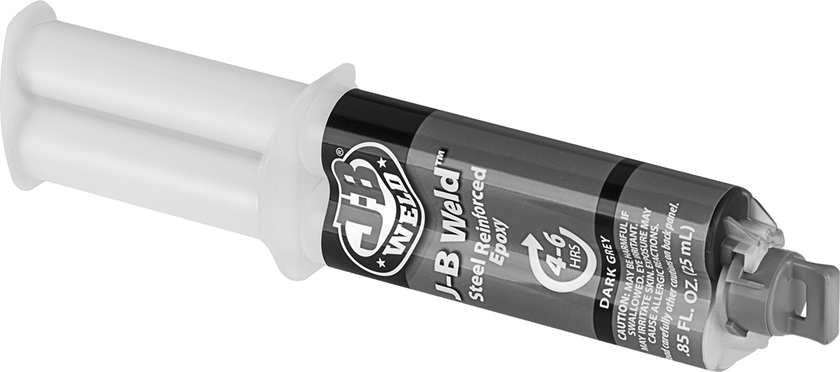 Yapısal Yapıştırıcı, Yavaş Sertleşen Epoksi, J-B Weld 50165, 0,85 FL. oz. Şırınga