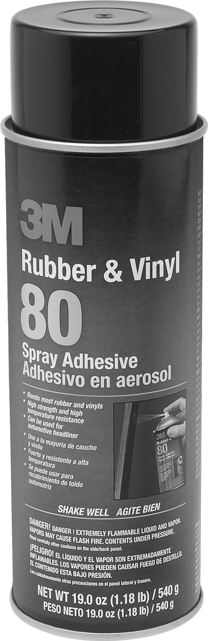Sprey Yapıştırıcı, 3M 80, 19 oz. Teneke Kutu
