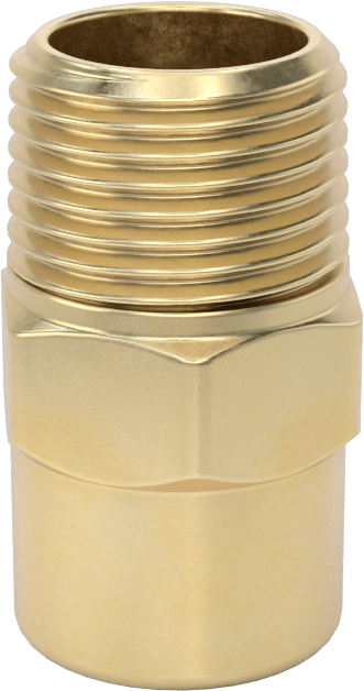 Katı Akışlı Püskürtme Memesi, Pirinç, 3/8 NPT Erkek, 1.5 gpm @ 10 PSI