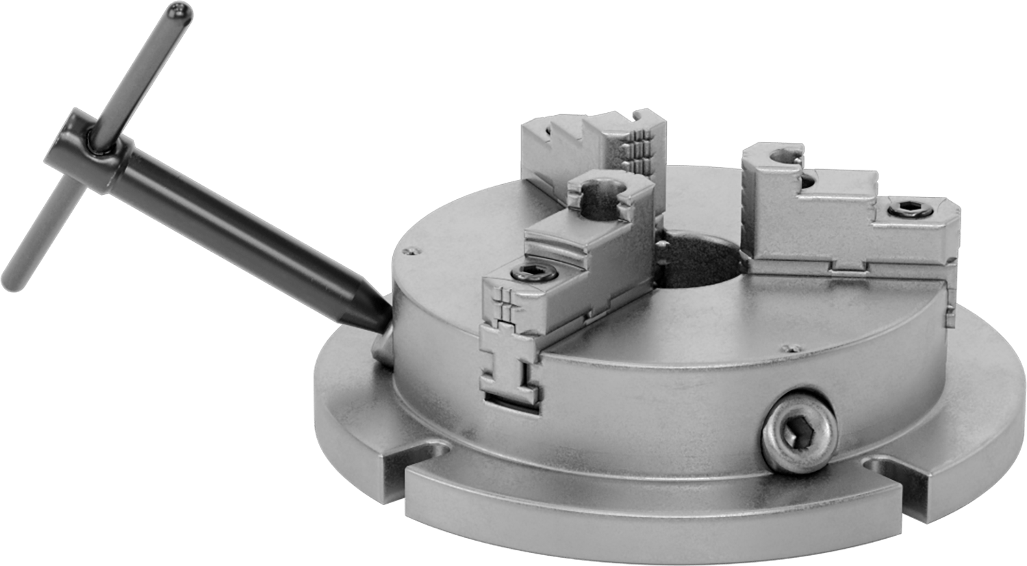 Sabit Sıkıştırma Çenesi Fikstürü, 3 Ters Çevrilebilir Çene, 8 mm ila 160 mm İş Parçası Dış Çapı için