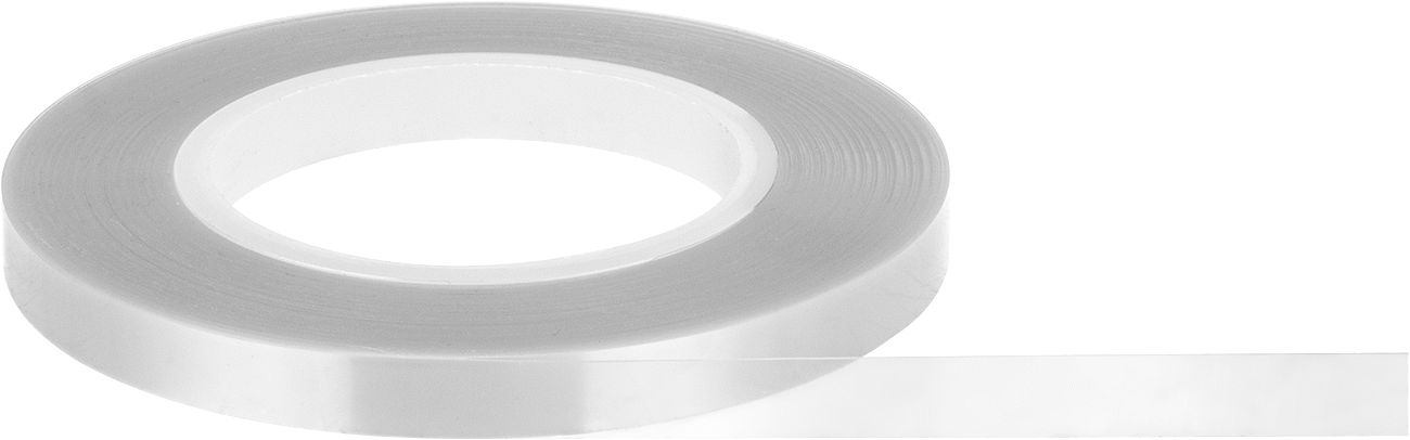 Yüksek Sıcaklık Rulo Halinde Yapıştırıcı, 1/2" Genişlik, 60 Yarda Uzunluk, 0,001 inç Kalınlık
