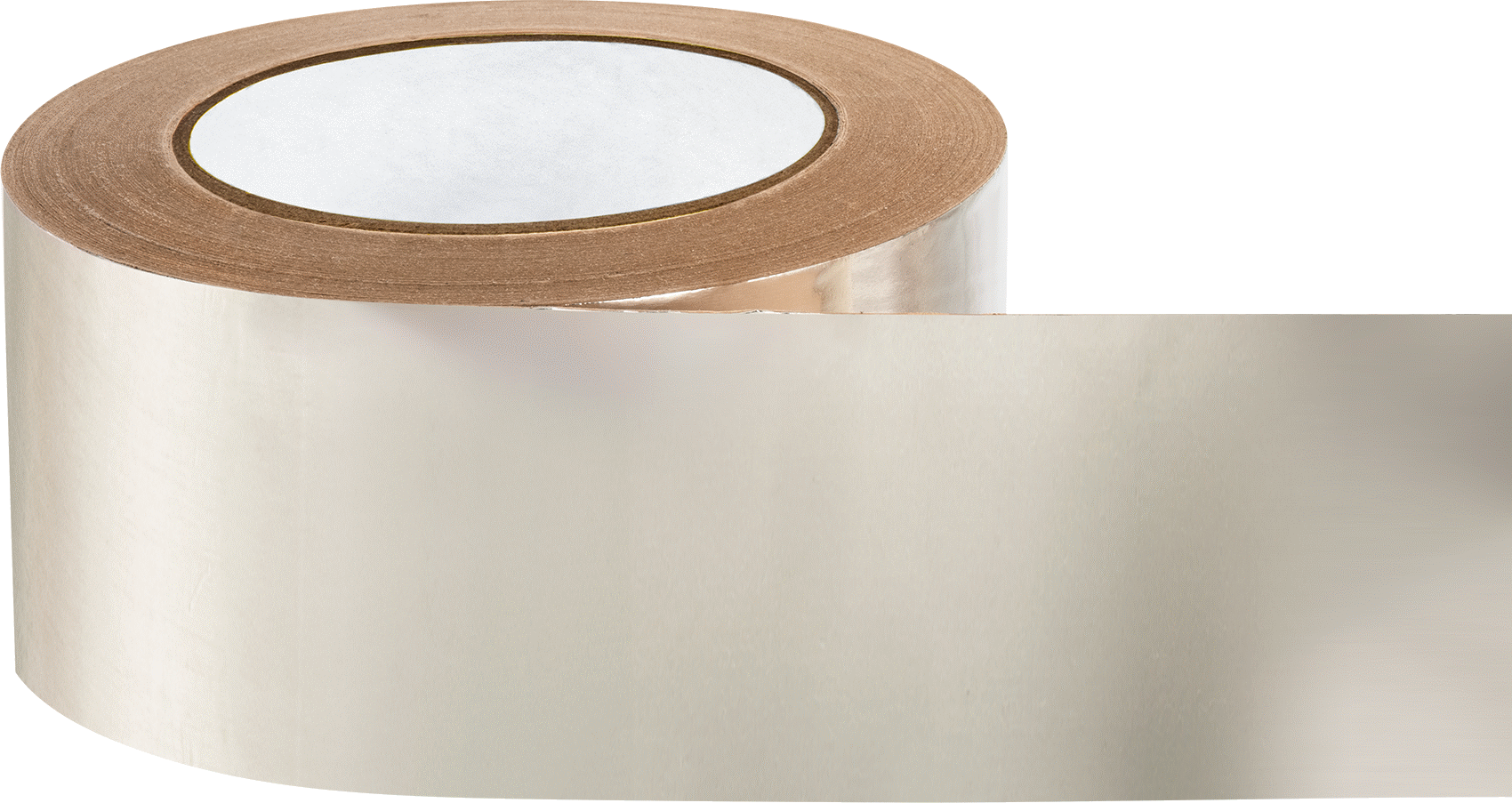 Folyo HVAC Bandı, Akrilik Yapıştırıcı, 2-1/2" Genişlik, 150' Uzunluk, 0,0032" Toplam Kalınlık